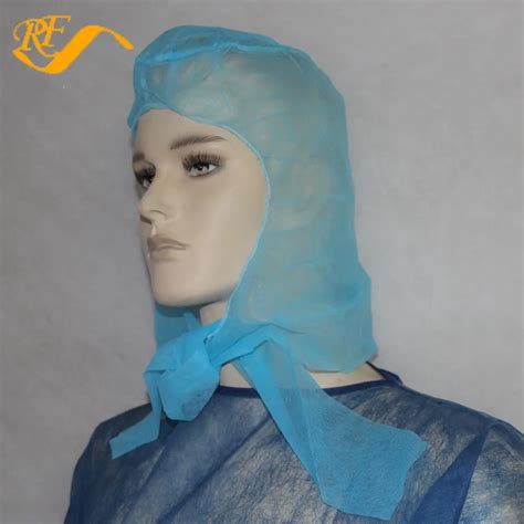 Disposable Elastic Nylon Mesh Medical Cap Surgical Hood Head Cover