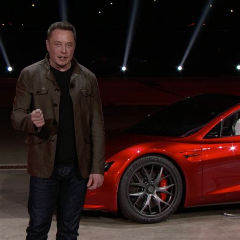 Elon Musk Tesla Roadster