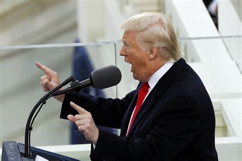 President Donald Trump In Inaugural Speech Promises To Put America