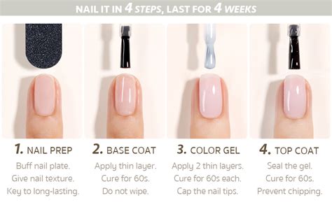 Amazon Gaoy Jelly Nude Gel Nail Polish Ml Sheer White Translucent Soak Off Gel Polish