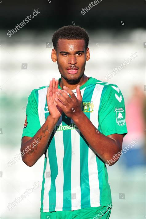 Morgan Williams Yeovil Town After National Editorial Stock Photo