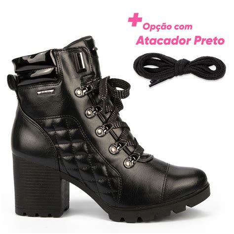 Bota Coturno Tratorada Feminina Dakota Cano M Dio Matelass G