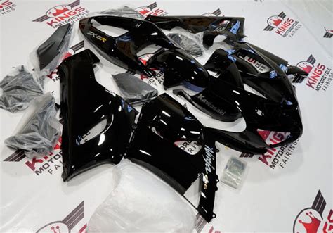 Fairings | Kawasaki Ninja ZX6R 636 (2005-2006) Black, Silver