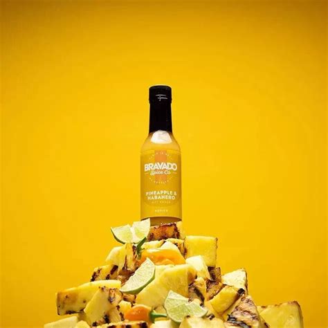 Bravado Spice Co Pineapple Habanero Hot Sauce Sweet Spicy 5oz 2