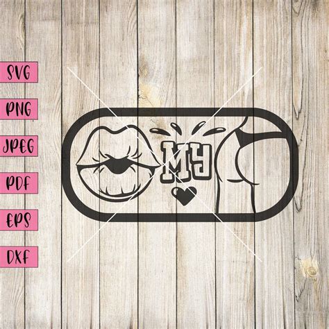 Kiss My Ass Svg Sassy Quotes Svg Sexy Svg Adult Svg Adult Stickers Adult Humor Svg Funny
