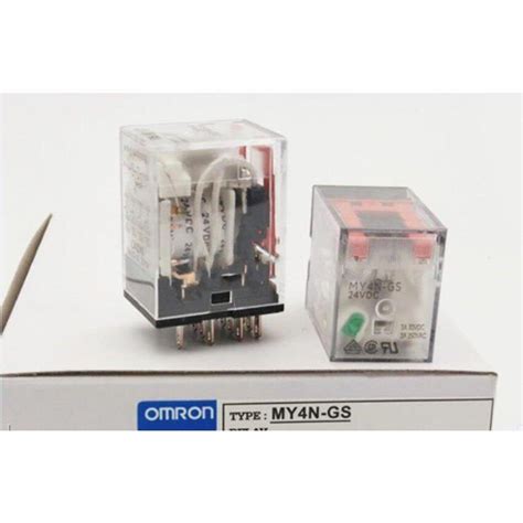 10個入りセット 新品★ Omron オムロン製 表面接続ソケット リレー My4n Gs 100 110vac My4n同等