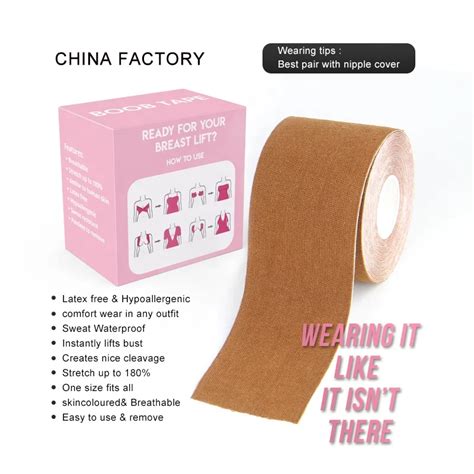 Wemade Manufacturer Hot Sale Woman Custom Boob Lift Tape Skin Coloured