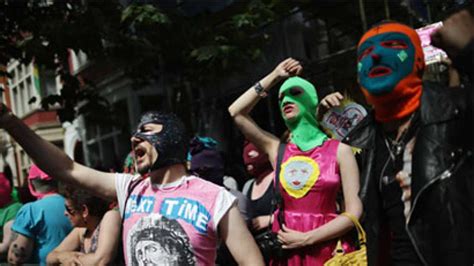 Putin Faces Outcry After Pussy Riot Trio Are Jailed