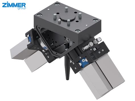 dual  jaw pneumatic gripper kit  machine tending