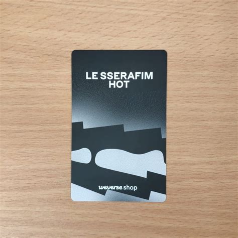 Le Sserafim Hot Weverse Pob Photocard Eunchae Kpopowo Pl Albumy Kpop Cd Gad Ety Kpop Merch