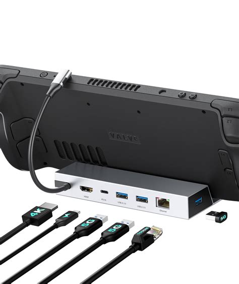 Buy Steam Deck Dock, 6-in-1 Steam Deck Docking Station with HDMI 2.0 ...