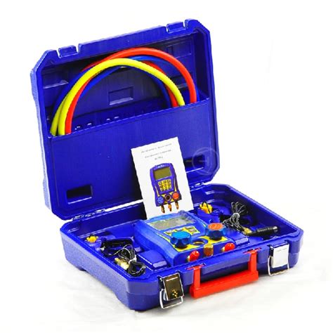 Манометрический коллектор электронный в кейсе BC-EL 2