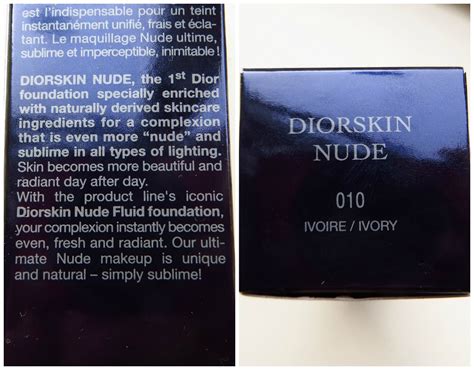 Diorskin Nude Foundation Floating In Dreams