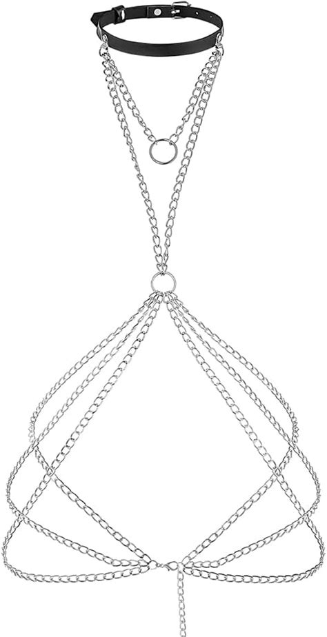 Jovono Fashion Einfache Sexy Bauch Körper Kette Halskette Bikini Kabelbaum Körper Frauen und