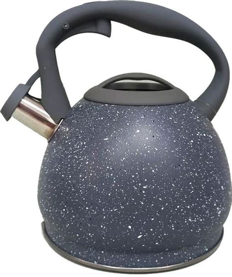 Чайник со свистком Krauzer Granite Line LKD-159BAHFPB-3 серый-2 3 л ...