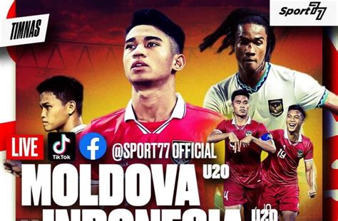 Link Live Streaming Timnas Indonesia U Vs Moldova U Di Facebook