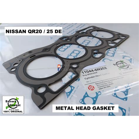 Sanwa Japan Metal Head Gasket Mm Thick Nissan Oem P N N