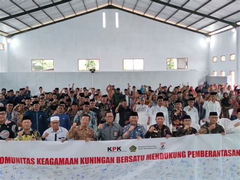 KPK Gandeng Kemenag Kuningan Cegah Korupsi Bersama Tokoh Agama