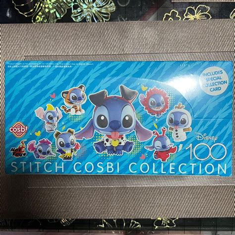 Sealed Ready Stock Hot Toys Disney Stitch In Costume Cosbi Blind Box Collection Set Of