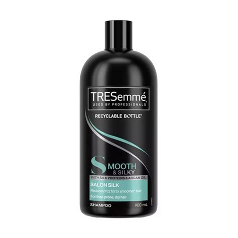 Tresemme Smooth Silky Salon Silk Shampoo For Dry Frizz Prone Hair Ml