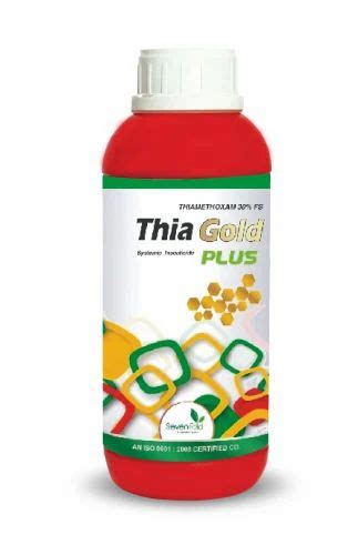 Liquid Seven Fold Thia Gold Plus Thiamethoxam Fs Litre Bottle At