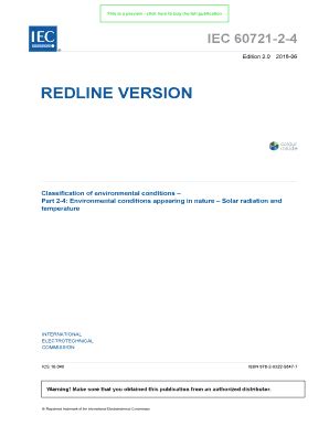 Fillable Online Webstore Iec Environmental Conditions Classification