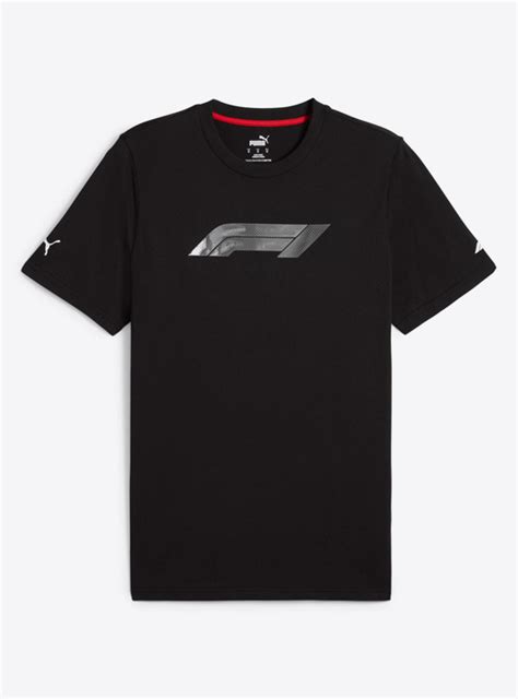 Ripley Polera Manga Corta Algod N Hombre Puma F Logo Graphic Tee