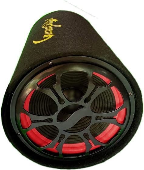 Cs Glare 10 Inch Active Bass Tube Subwoofer With Inbuilt Amplifier 3800