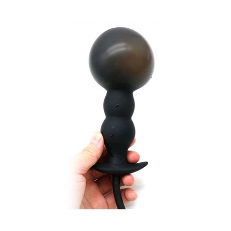 Plug Anal Gonflable Triple Perles Choix Unique Plug Et Gode Anal