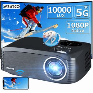 Jual WZATCO C6A 300inch Android 9.0 WIFI 5G Full HD 1920*1080P LED ...