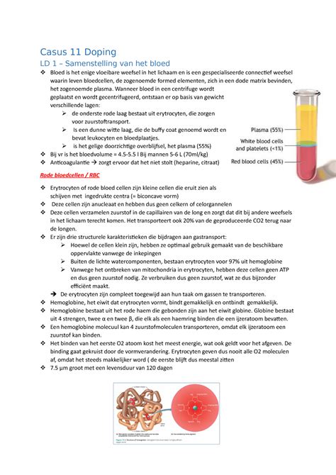 Casus 11 Doping Samenvatting Diabetes Obesity And Lifestyle Casus