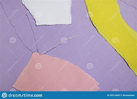 Textura De Papel Rasgada No Quadro De Humor Fundo De Arte Imagem De