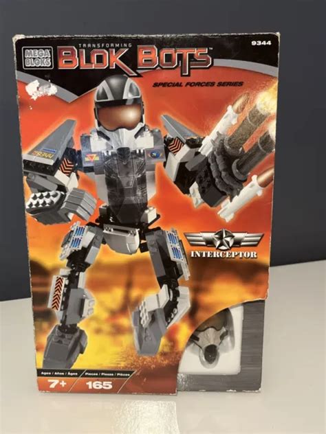 MEGA BLOKS TRANSFORMING Blok Bots - Special Forces Serie 9344 (SELTEN ...