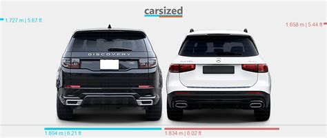 Dimensions Land Rover Discovery Sport Present Vs Mercedes Benz