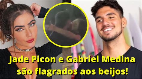 JADE PICON E GABRIEL MEDINA SÃO FLAGRADOS AOS BEIJOS EM BALADA YouTube