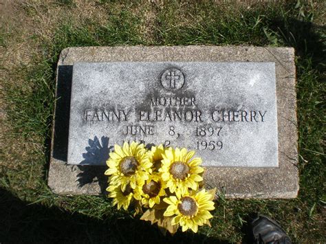 Fanny Eleanor Rock Cherry 1897 1959 Mémorial Find a Grave