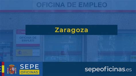 Oficinas SEPE En Zaragoza