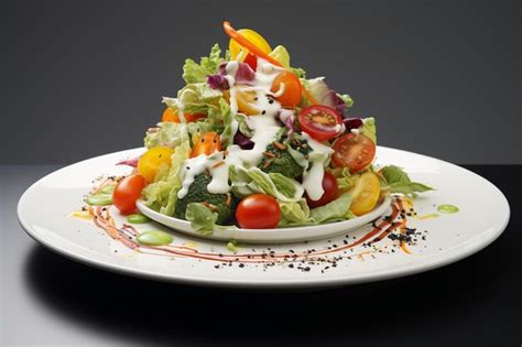 Premium AI Image | healthy food salad