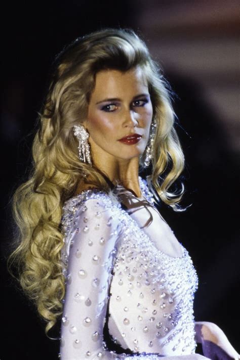 Claudia Schiffer 1995 90s Models Model Fashion