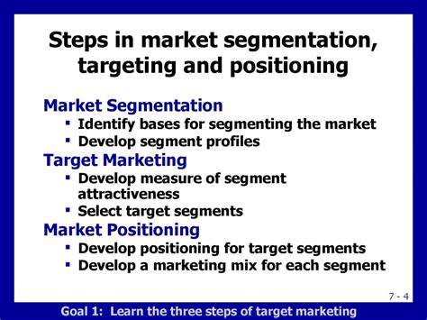 Segmentation Targeting And Positioning Building The Right