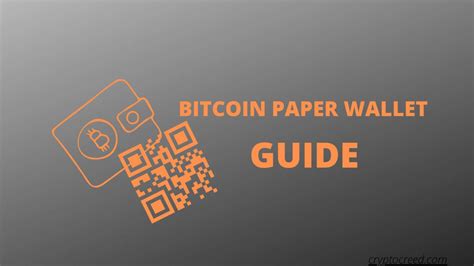 Best Bitcoin Paper Wallet Generator How To Create Bitcoin Paper Wallet