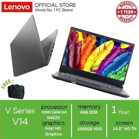 Jual Lenovo V Igl Celeron N Gb Tb Hdd Hd Tn Integrated