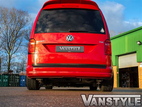 Vw Caddy 2015 2021 Grp Rear Tailgate Spoiler Vanstyle