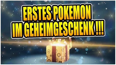 NUR 3 TAGE ERHÄLTLICH ERSTE Pokemon Verteilung in Karmesin und