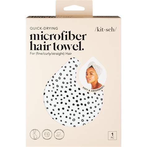 kitsch hair towel how to use
