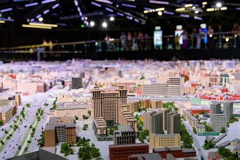 Макет Москвы на ВДНХ