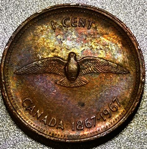 canadian penny from 1867
