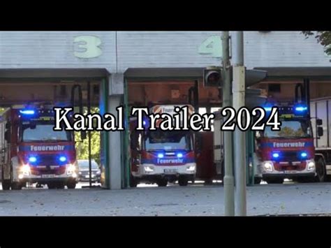 Einsatzfahrtenerfurt Der Kanaltrailer 2024 YouTube