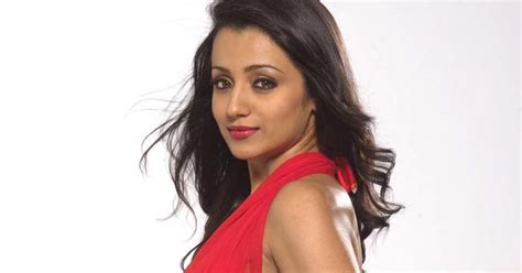 Actress Trisha In Bikini Top Exposing Backless Hot Stills ACTRESSMAIL