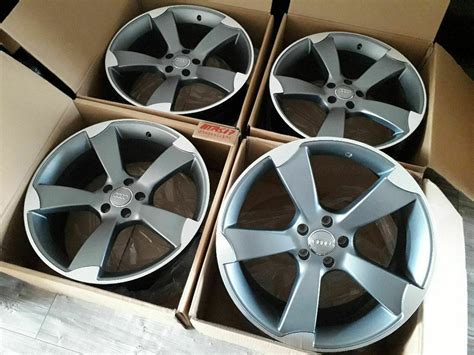 New Grey Inch R Alloy Wheels Concave Rotor Rota Blade Alloys Audi